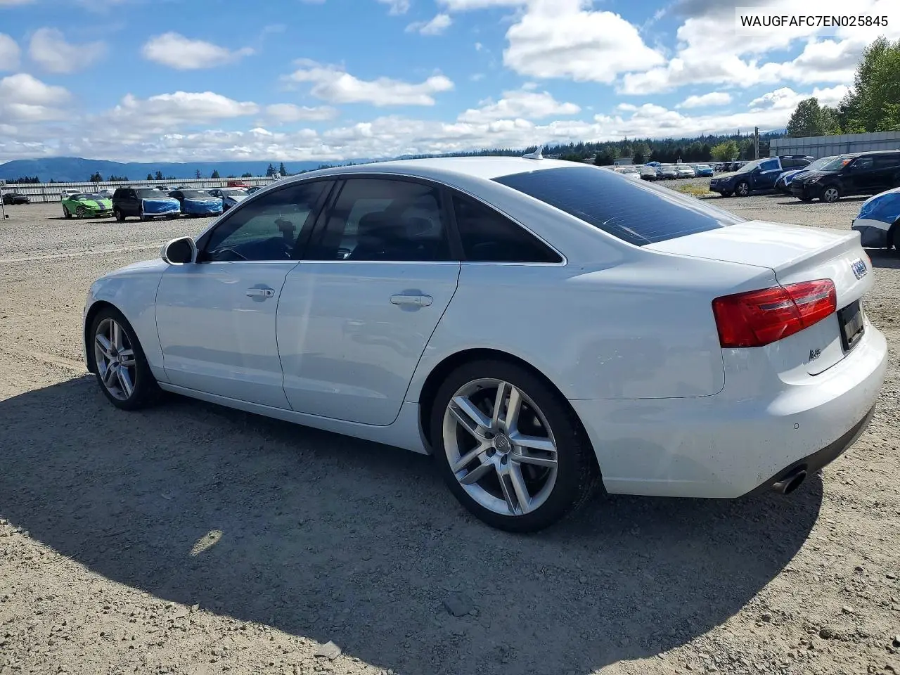 2014 Audi A6 Premium Plus VIN: WAUGFAFC7EN025845 Lot: 85620905