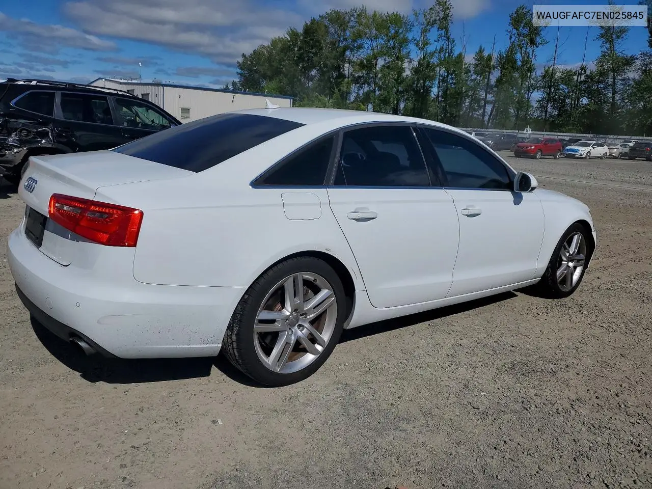 2014 Audi A6 Premium Plus VIN: WAUGFAFC7EN025845 Lot: 85620905