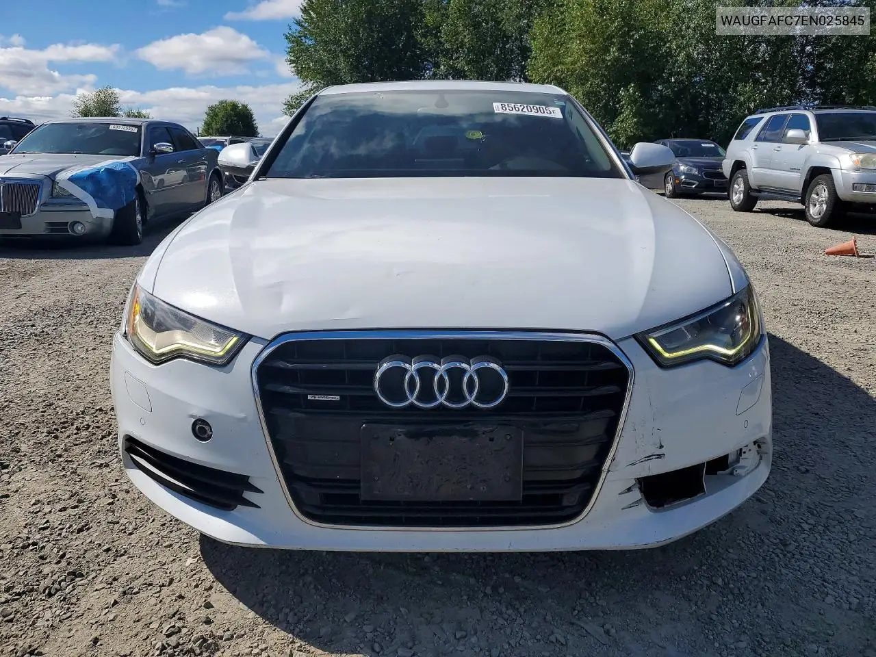 2014 Audi A6 Premium Plus VIN: WAUGFAFC7EN025845 Lot: 85620905