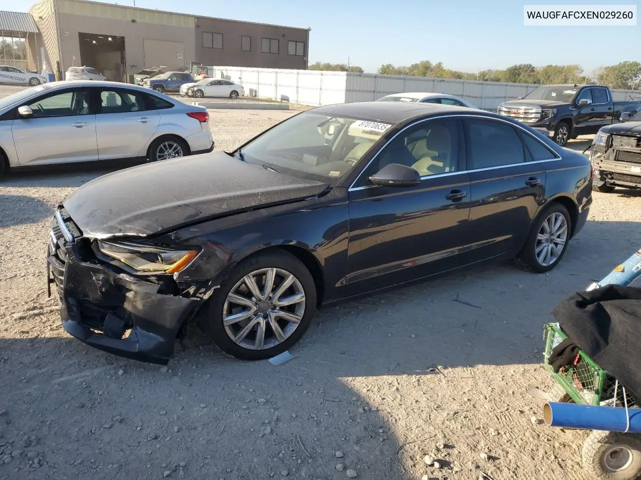 WAUGFAFCXEN029260 2014 Audi A6 Premium Plus