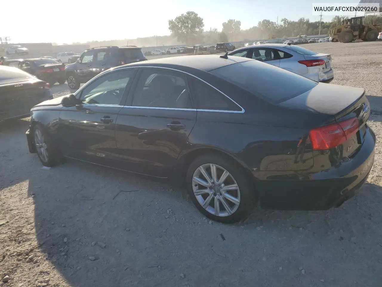 WAUGFAFCXEN029260 2014 Audi A6 Premium Plus