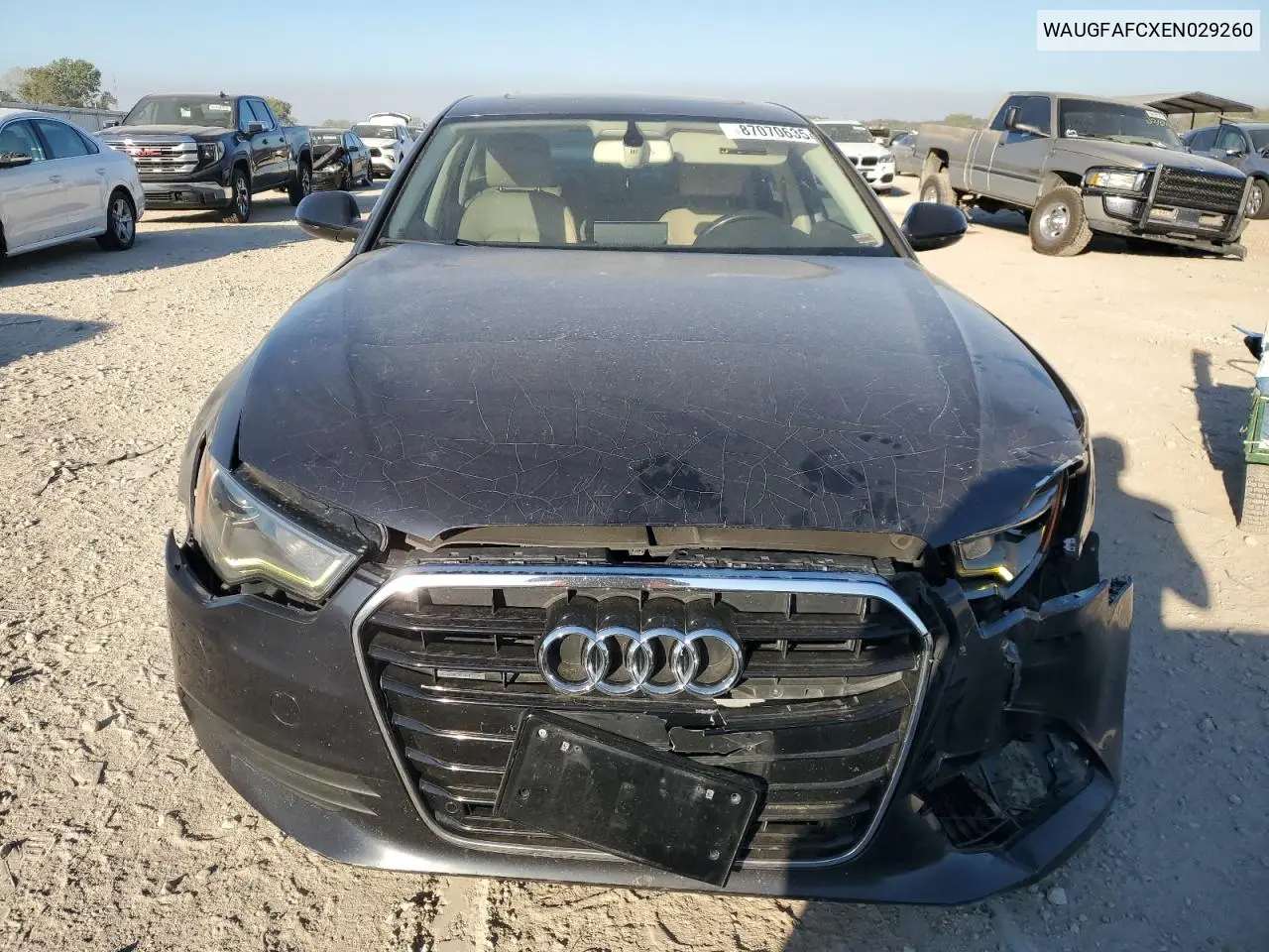 WAUGFAFCXEN029260 2014 Audi A6 Premium Plus