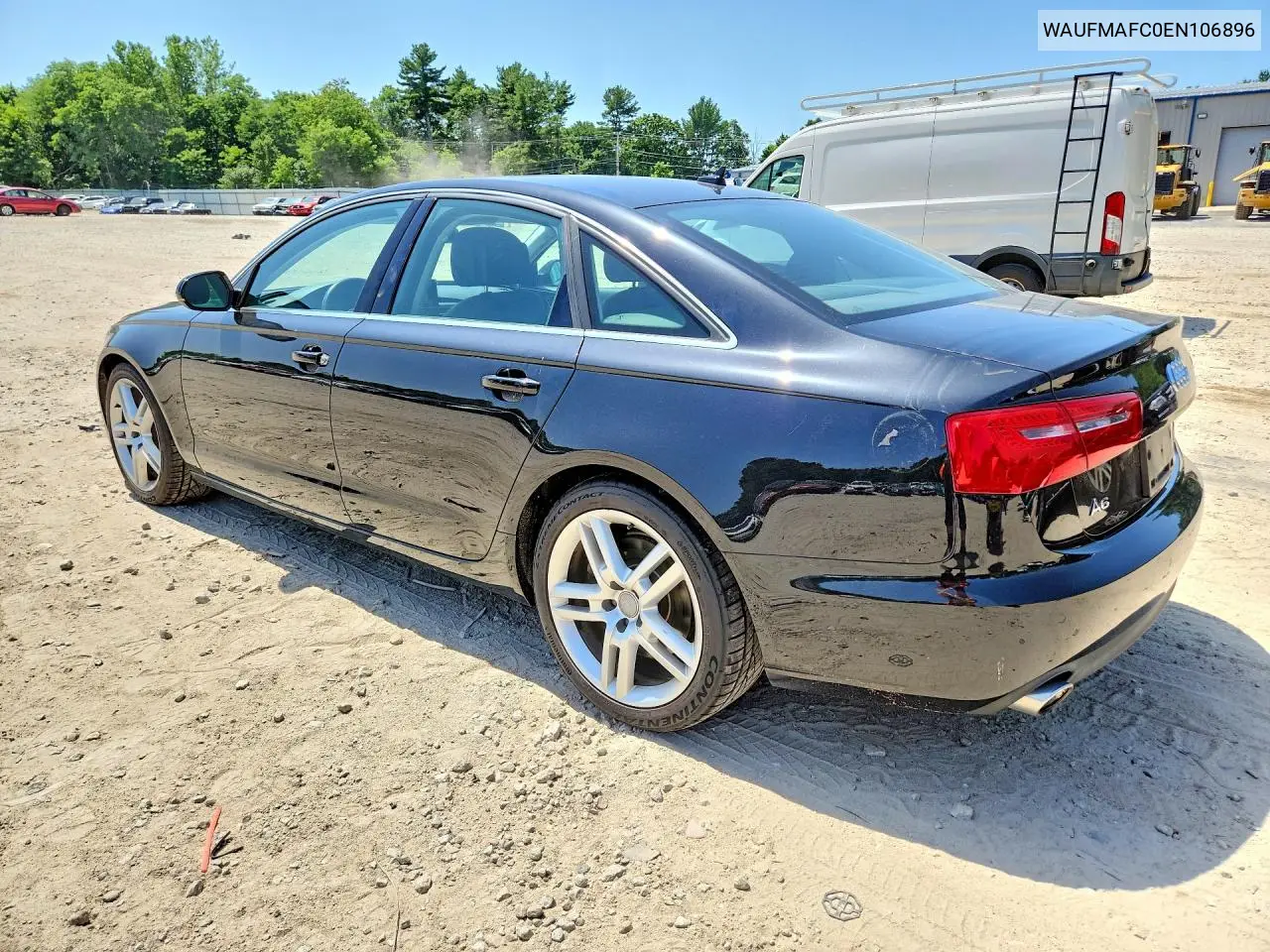 2014 Audi A6 Premium Plus VIN: WAUFMAFC0EN106896 Lot: 95588825