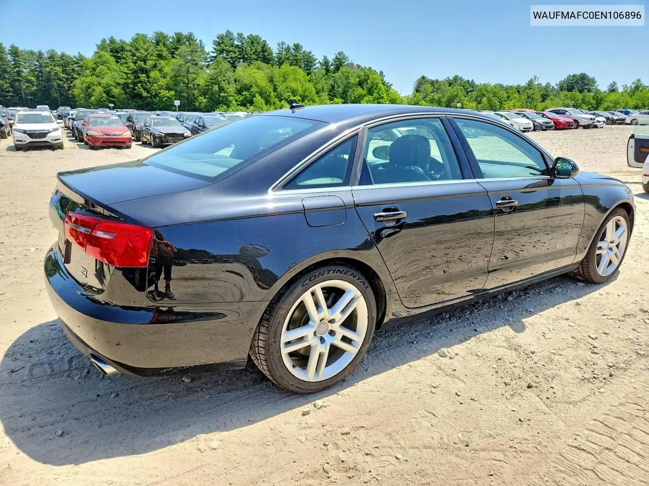 2014 Audi A6 Premium Plus VIN: WAUFMAFC0EN106896 Lot: 95588825