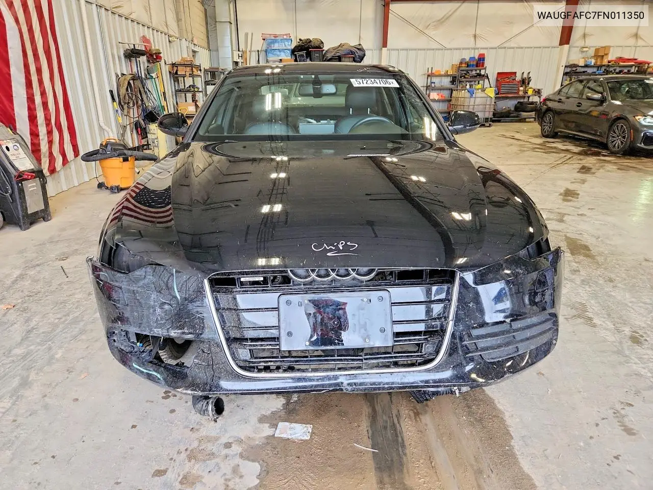 2015 Audi A6 Premium Plus VIN: WAUGFAFC7FN011350 Lot: 57234706