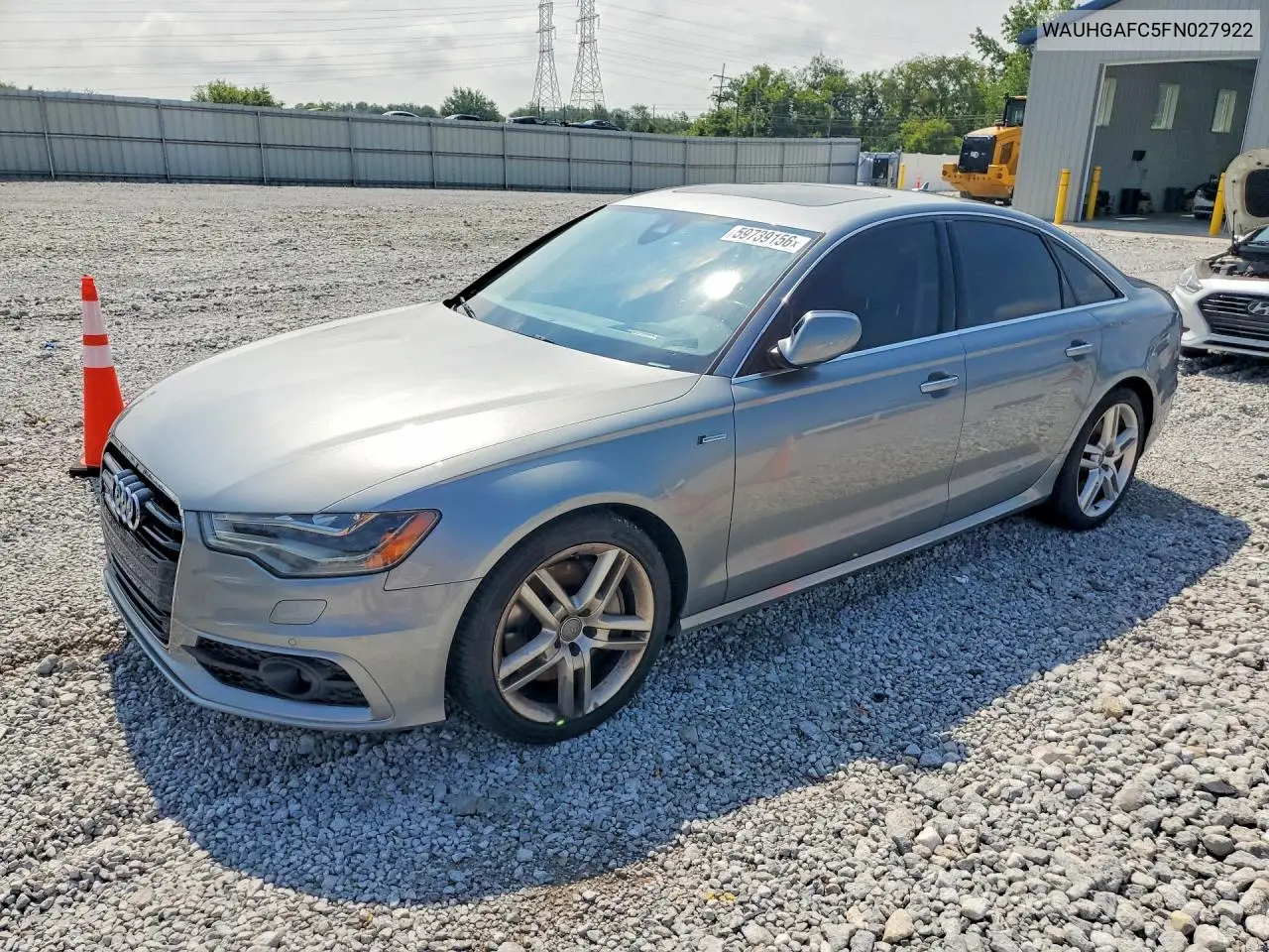2015 Audi A6 Prestige VIN: WAUHGAFC5FN027922 Lot: 59739156
