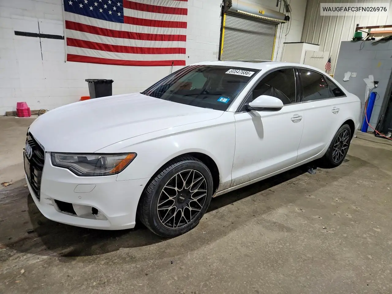 2015 Audi A6 Premium Plus VIN: WAUGFAFC3FN026976 Lot: 60547686
