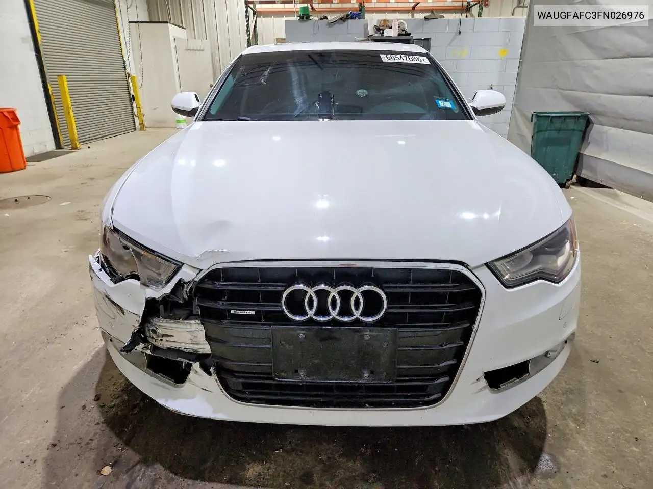 2015 Audi A6 Premium Plus VIN: WAUGFAFC3FN026976 Lot: 60547686