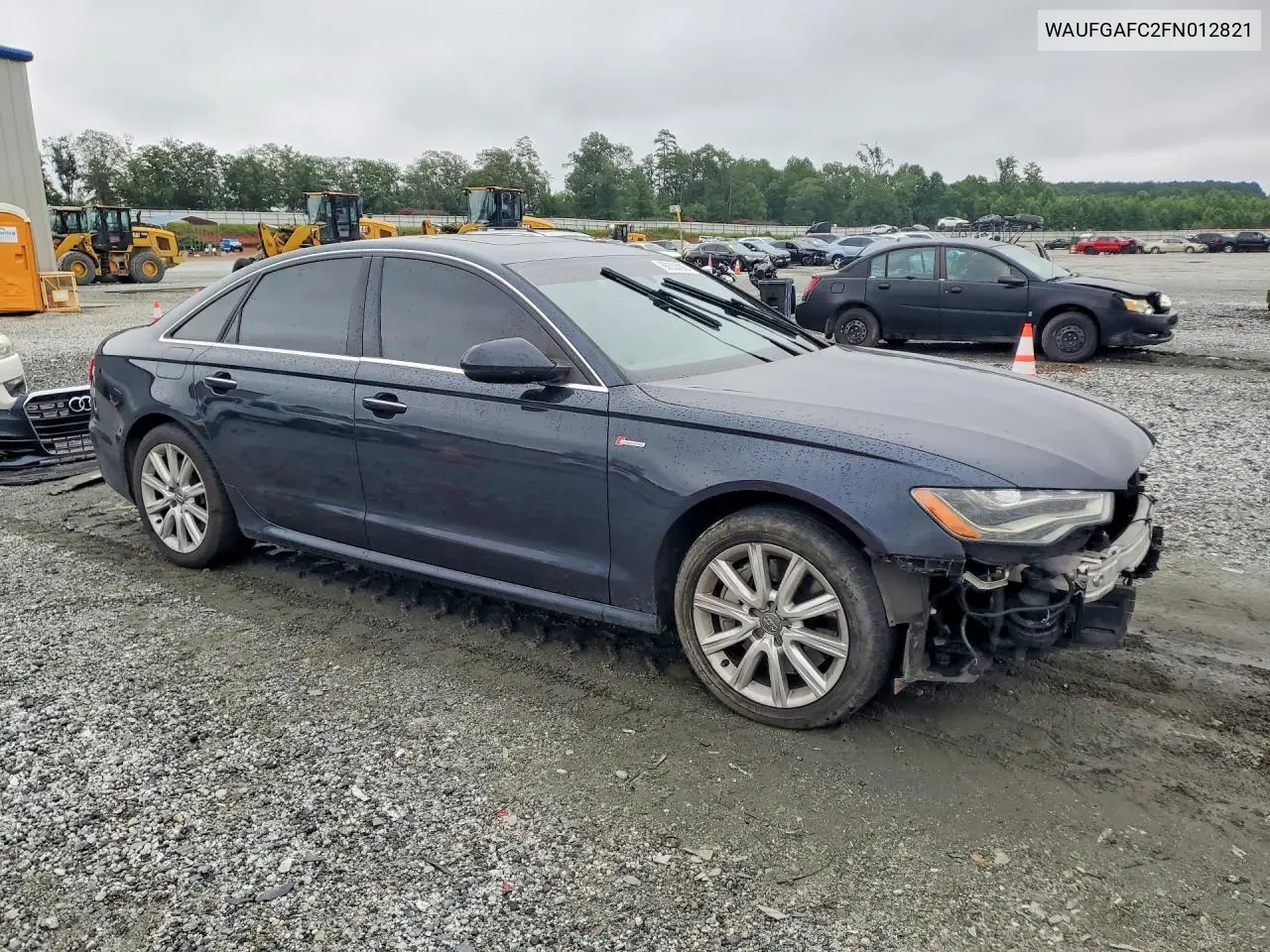 2015 Audi A6 Premium Plus VIN: WAUFGAFC2FN012821 Lot: 60630096