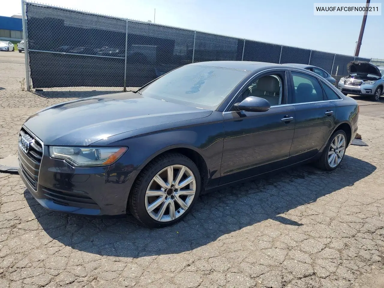 2015 Audi A6 Premium Plus VIN: WAUGFAFC8FN003211 Lot: 60881706