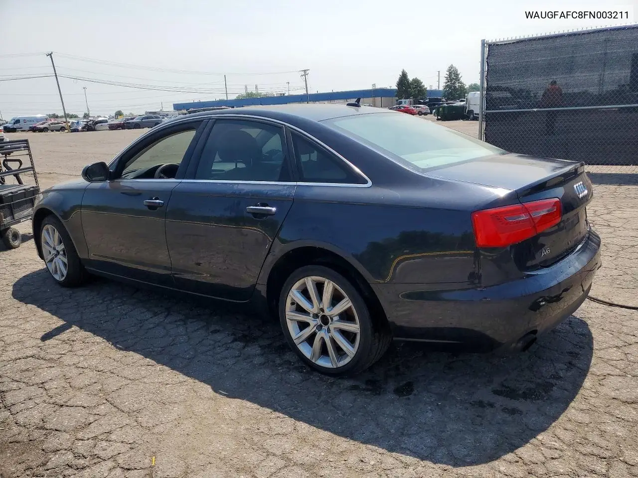 2015 Audi A6 Premium Plus VIN: WAUGFAFC8FN003211 Lot: 60881706