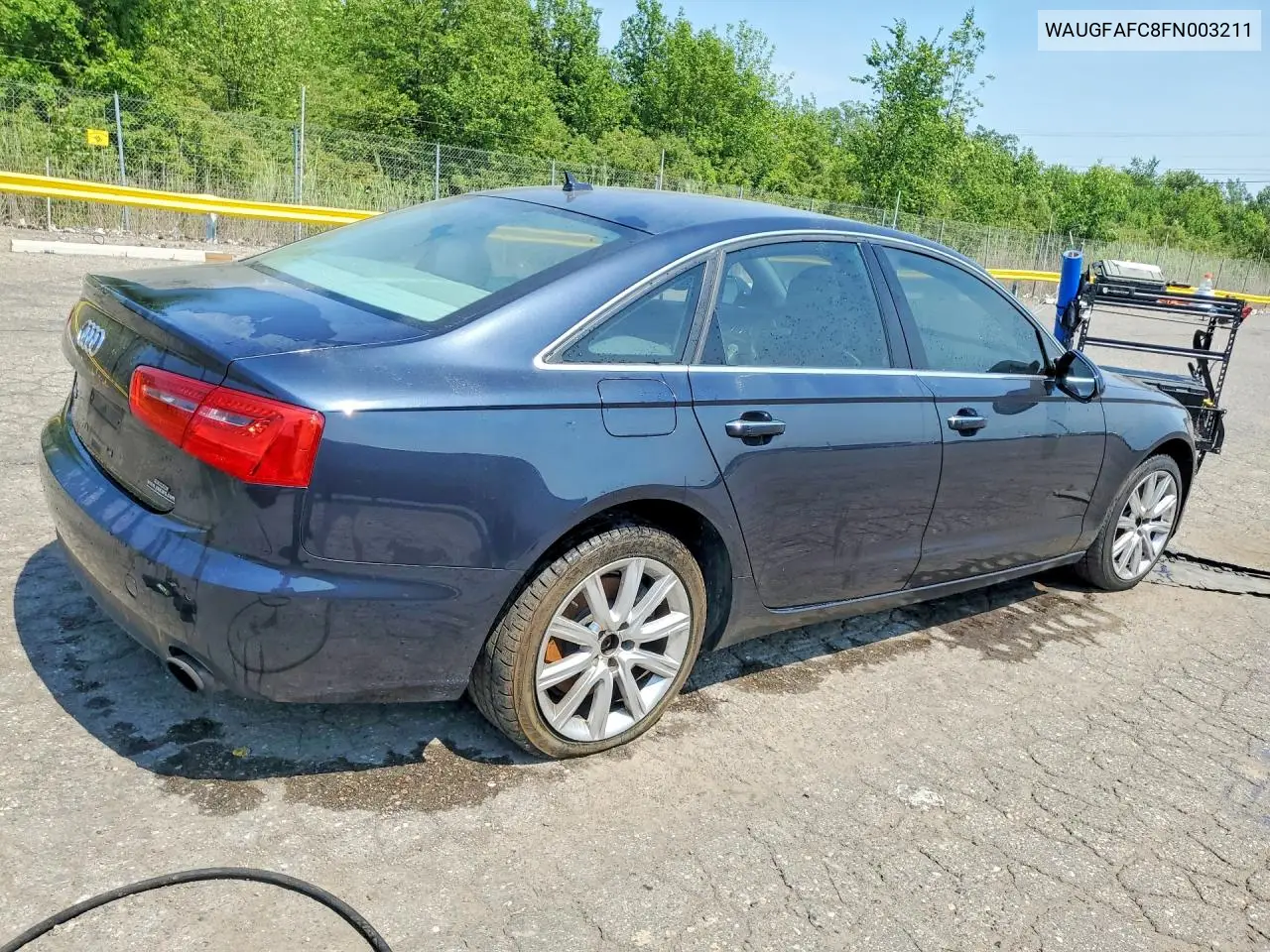 2015 Audi A6 Premium Plus VIN: WAUGFAFC8FN003211 Lot: 60881706