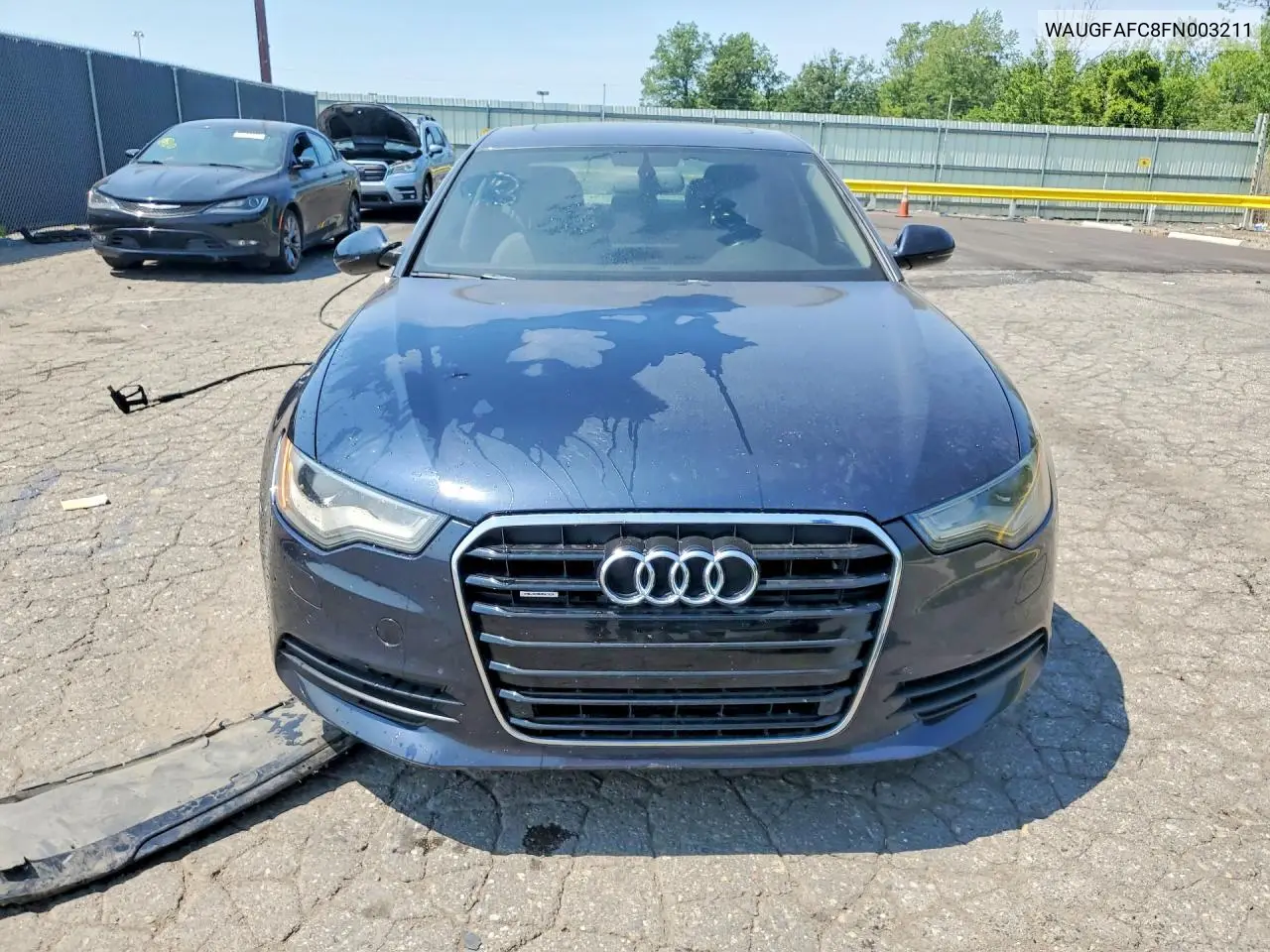 2015 Audi A6 Premium Plus VIN: WAUGFAFC8FN003211 Lot: 60881706