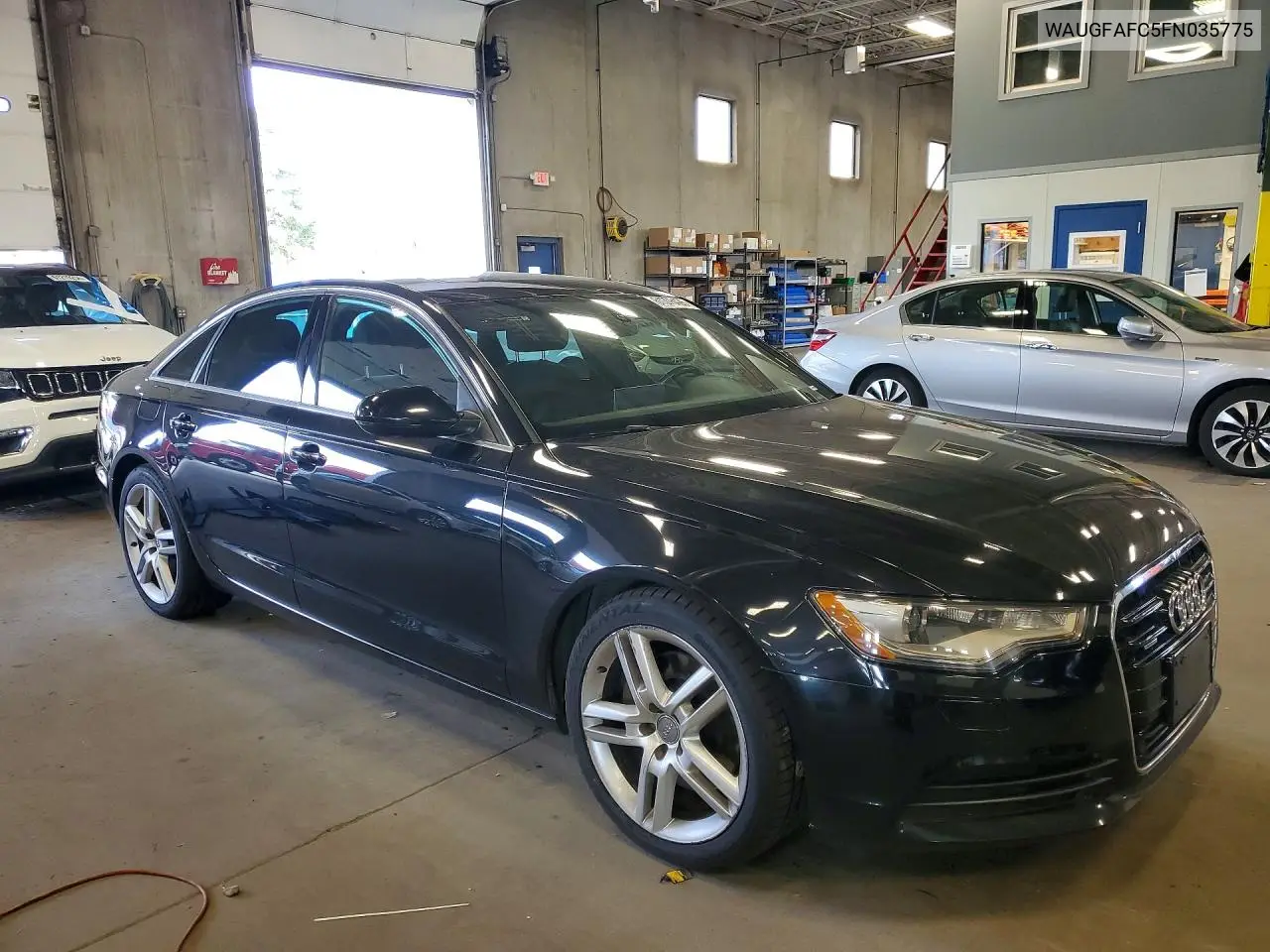2015 Audi A6 Premium Plus VIN: WAUGFAFC5FN035775 Lot: 61376426
