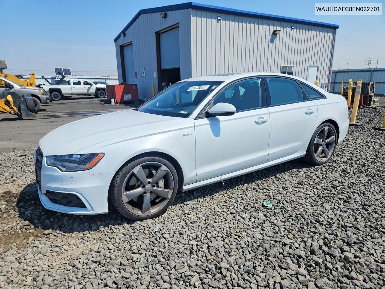 2015 Audi A6 Prestige VIN: WAUHGAFC8FN022701 Lot: 61408826
