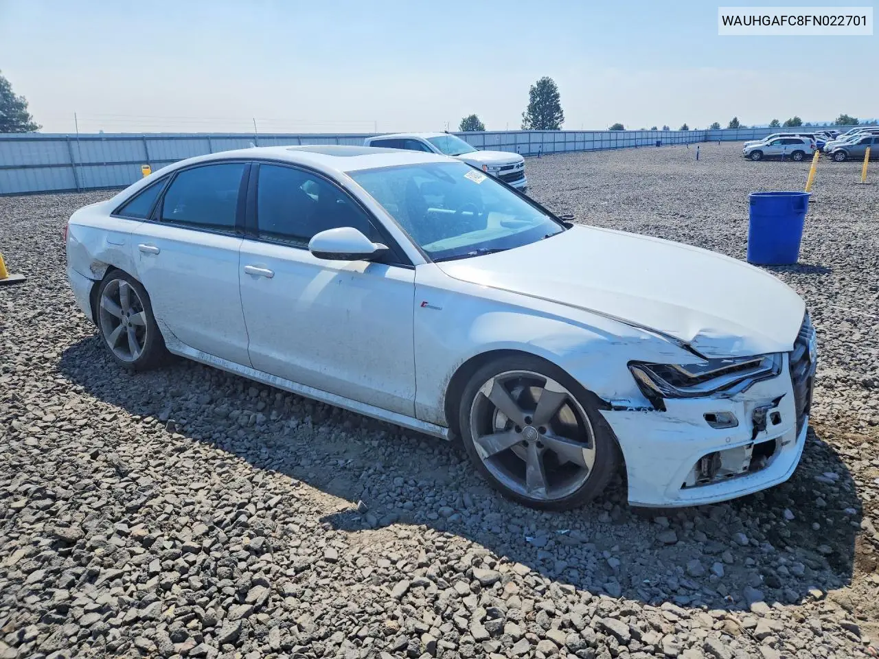 2015 Audi A6 Prestige VIN: WAUHGAFC8FN022701 Lot: 61408826