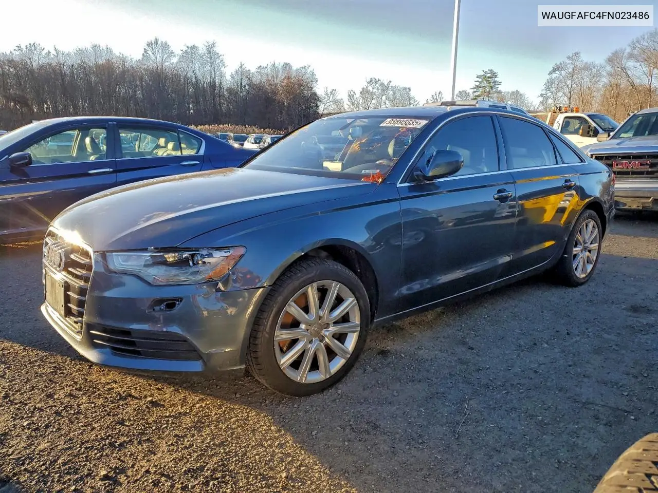WAUGFAFC4FN023486 2015 Audi A6 Premium Plus