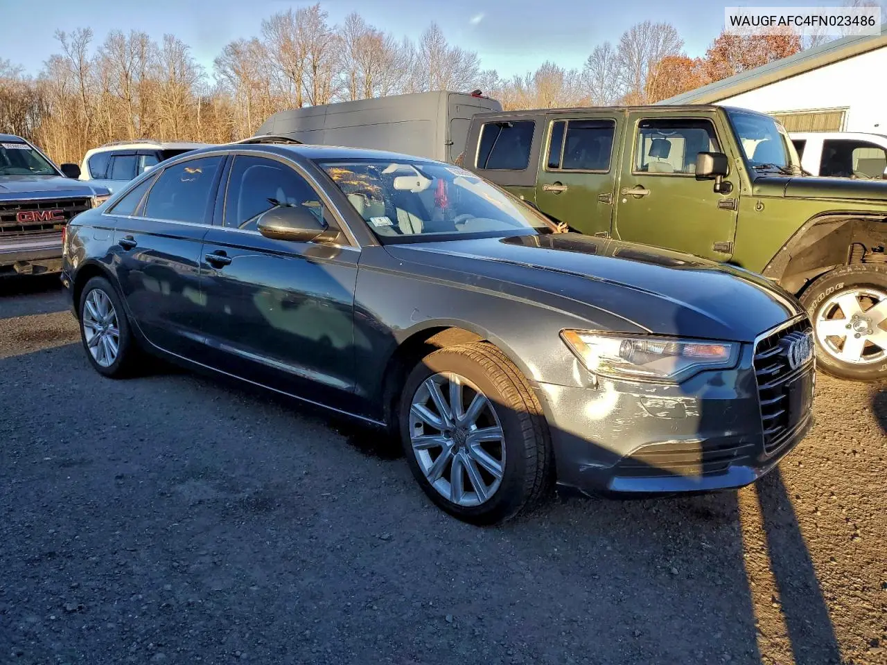 WAUGFAFC4FN023486 2015 Audi A6 Premium Plus
