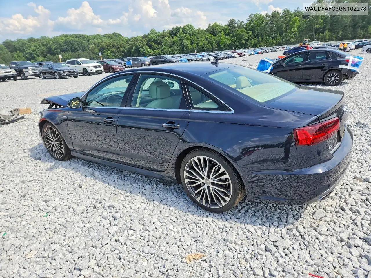 2016 Audi A6 Premium Plus VIN: WAUDFAFC3GN102278 Lot: 56758286