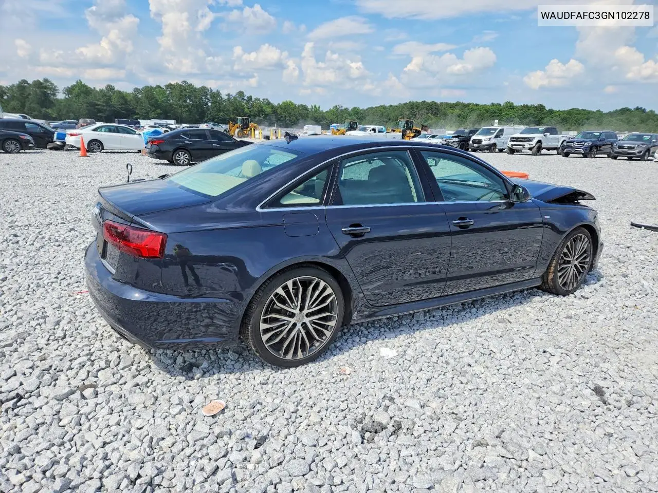 2016 Audi A6 Premium Plus VIN: WAUDFAFC3GN102278 Lot: 56758286