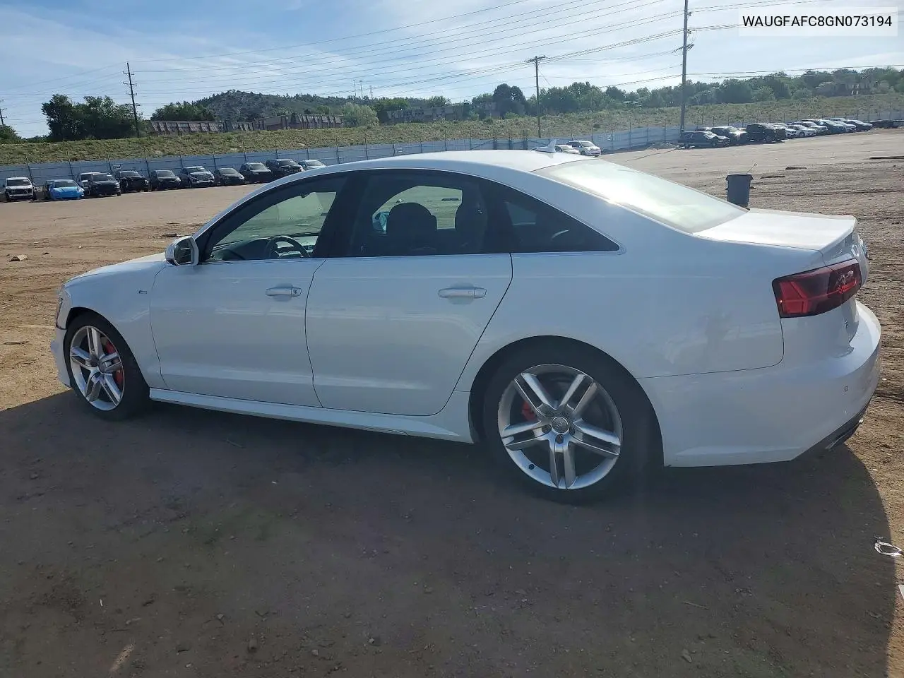 2016 Audi A6 Premium Plus VIN: WAUGFAFC8GN073194 Lot: 57904986