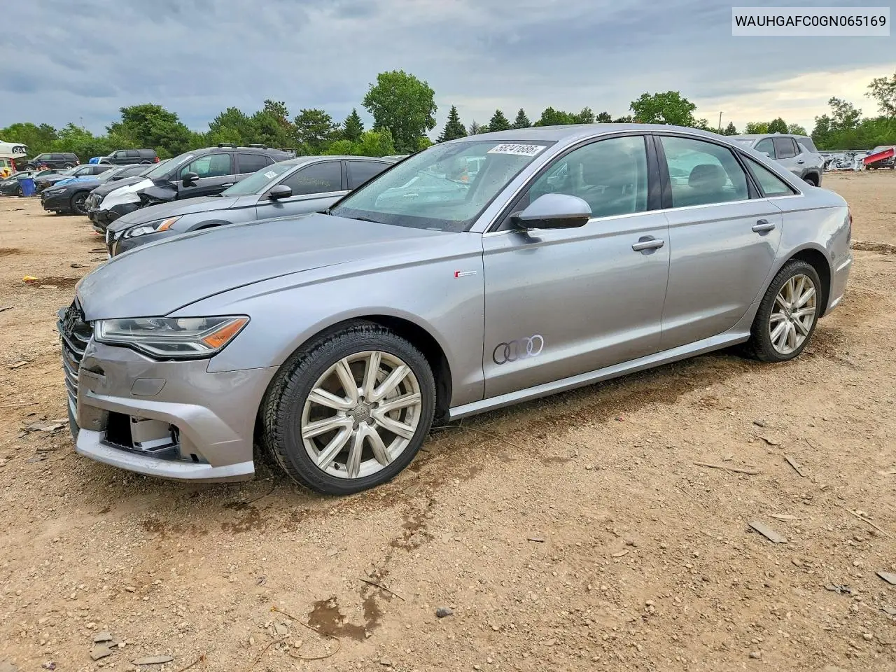 2016 Audi A6 Prestige VIN: WAUHGAFC0GN065169 Lot: 58241686