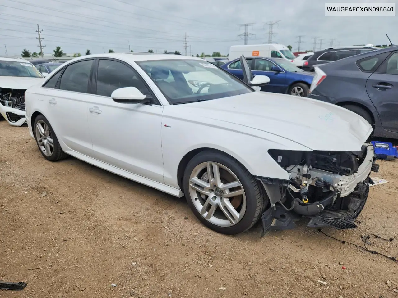 2016 Audi A6 Premium Plus VIN: WAUGFAFCXGN096640 Lot: 58682716