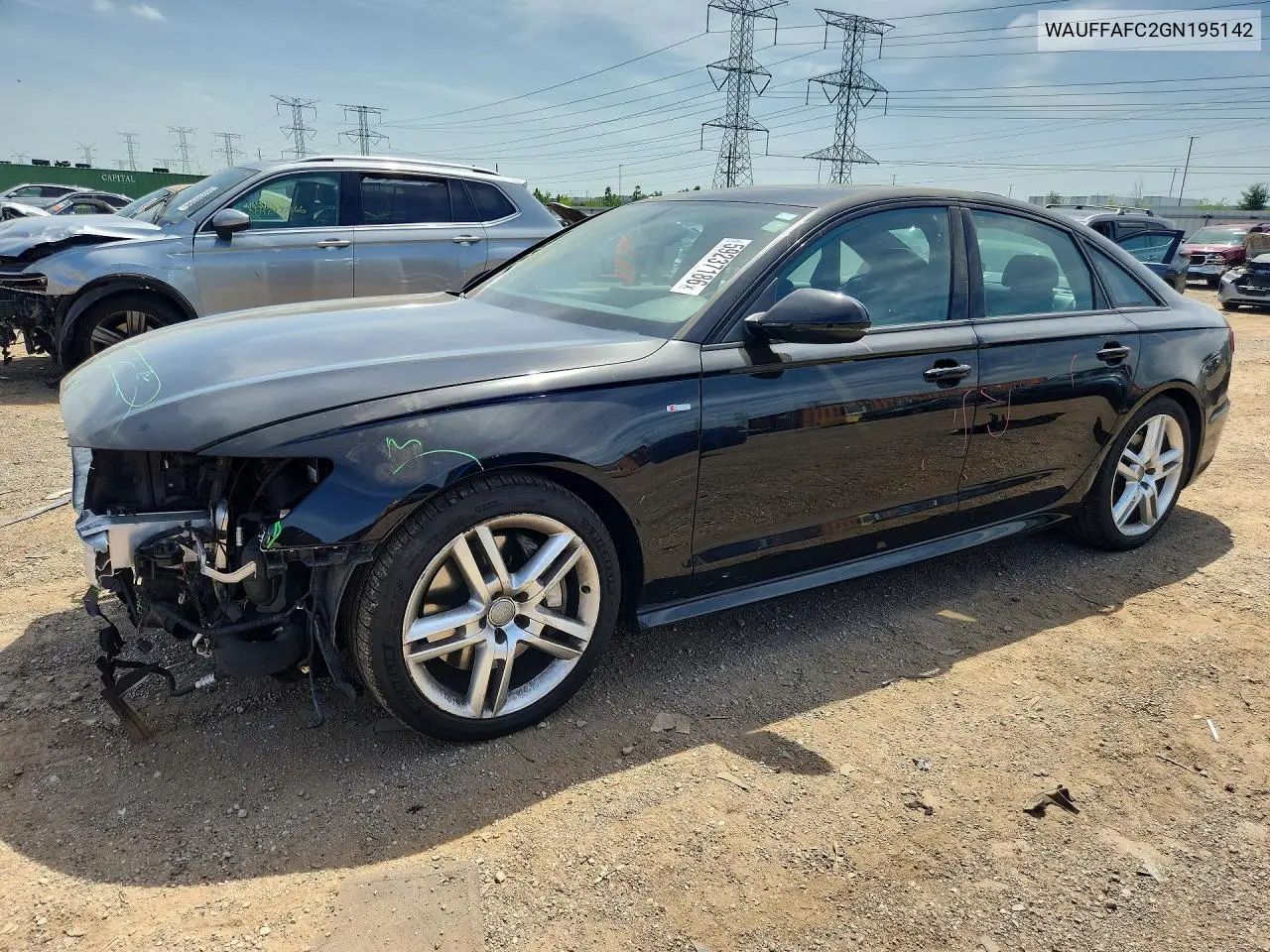 2016 Audi A6 Premium VIN: WAUFFAFC2GN195142 Lot: 59237186
