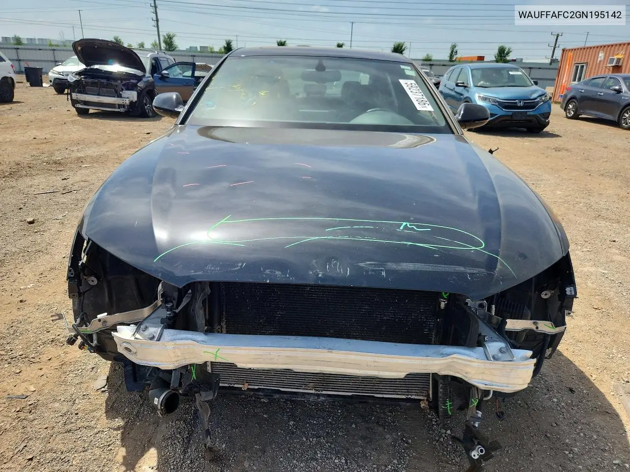 2016 Audi A6 Premium VIN: WAUFFAFC2GN195142 Lot: 59237186