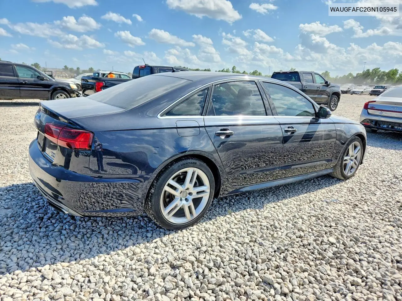 2016 Audi A6 Premium Plus VIN: WAUGFAFC2GN105945 Lot: 59261686