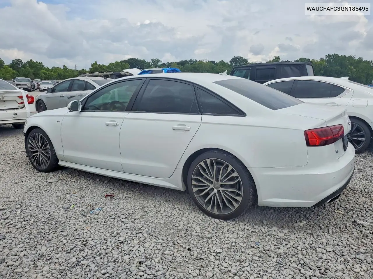 2016 Audi A6 Premium VIN: WAUCFAFC3GN185495 Lot: 59734106