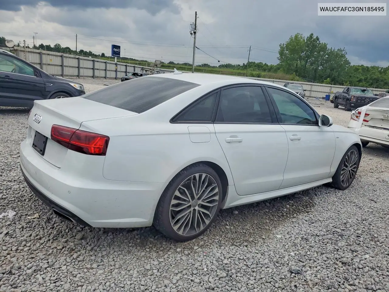 2016 Audi A6 Premium VIN: WAUCFAFC3GN185495 Lot: 59734106