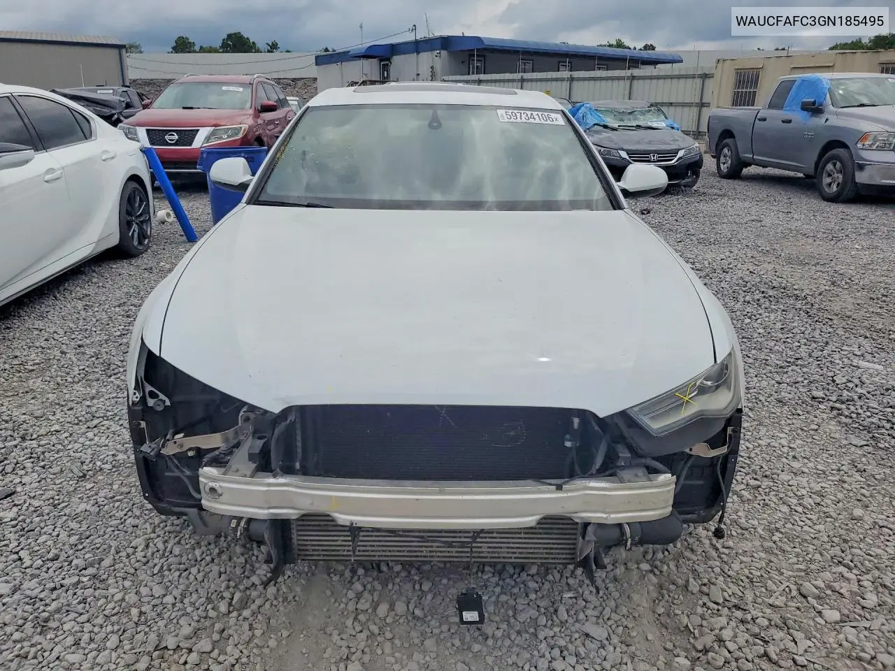 2016 Audi A6 Premium VIN: WAUCFAFC3GN185495 Lot: 59734106