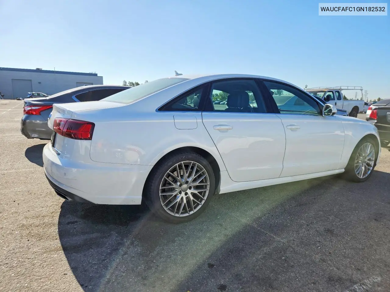 2016 Audi A6 VIN: WAUCFAFC1GN182532 Lot: 59868346