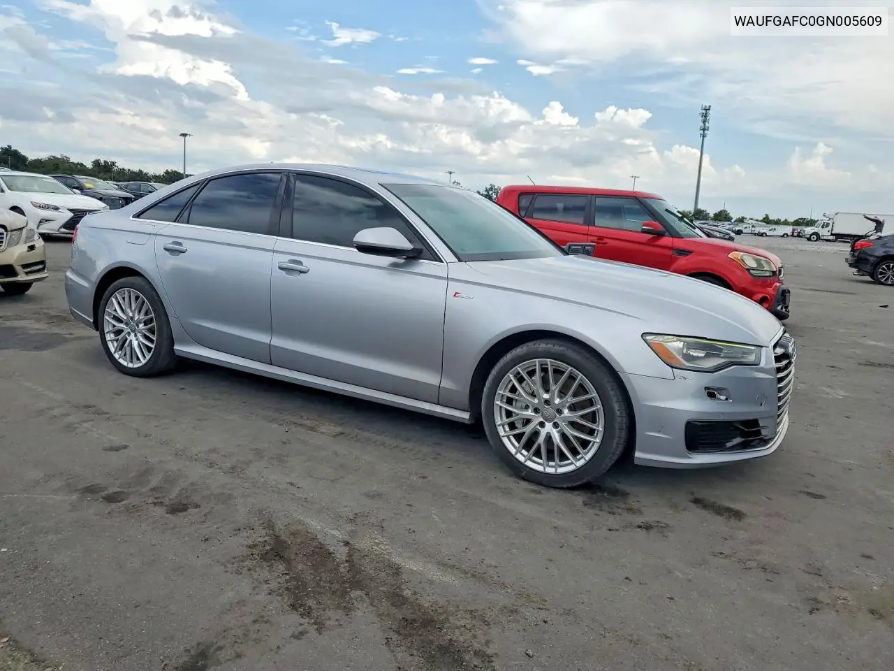 2016 Audi A6 Premium Plus VIN: WAUFGAFC0GN005609 Lot: 60269646