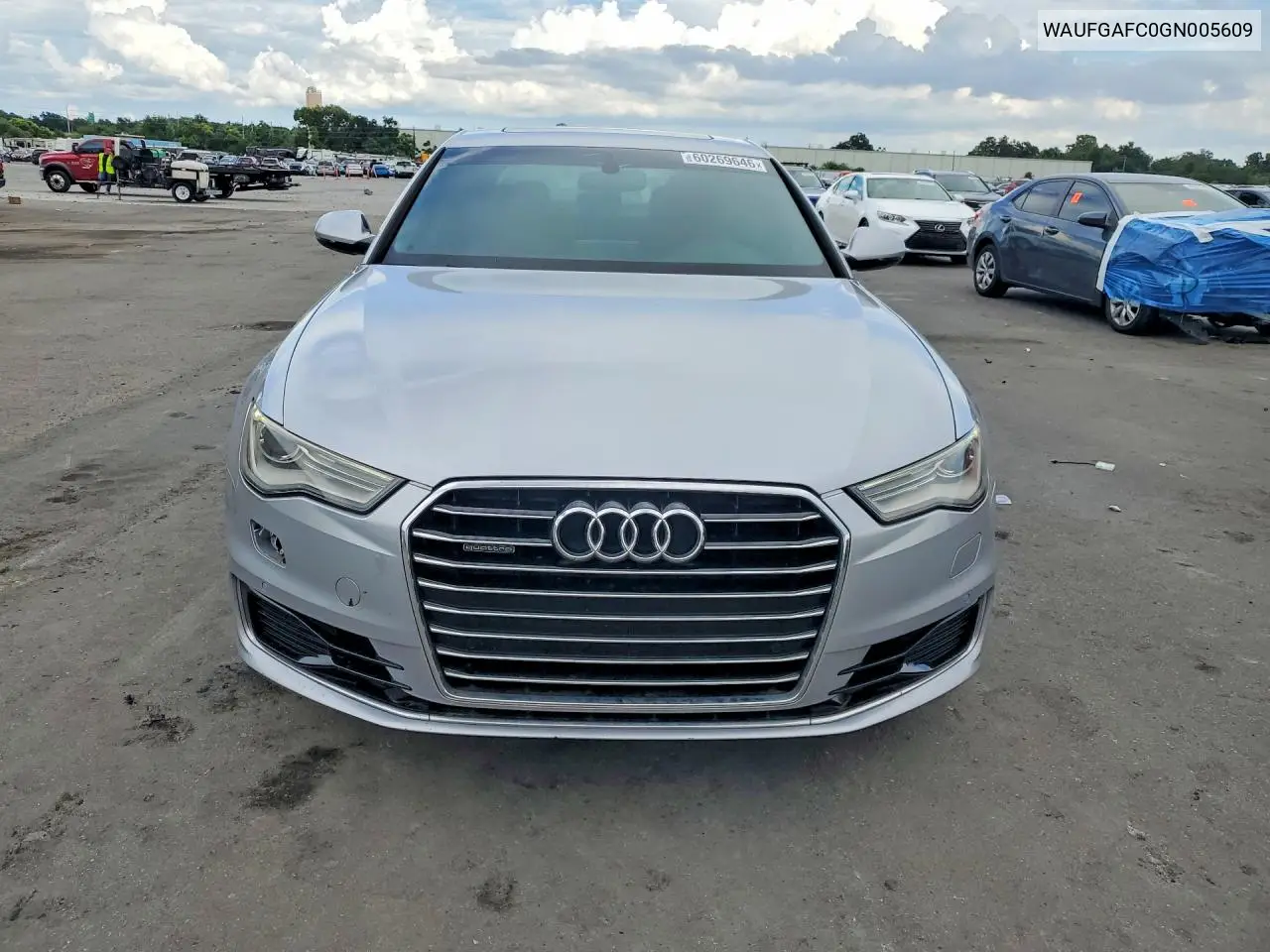 2016 Audi A6 Premium Plus VIN: WAUFGAFC0GN005609 Lot: 60269646