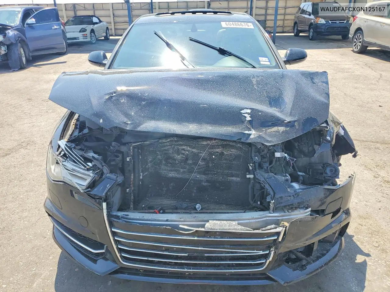 2016 Audi A6 Premium Plus VIN: WAUDFAFCXGN125167 Lot: 60486676