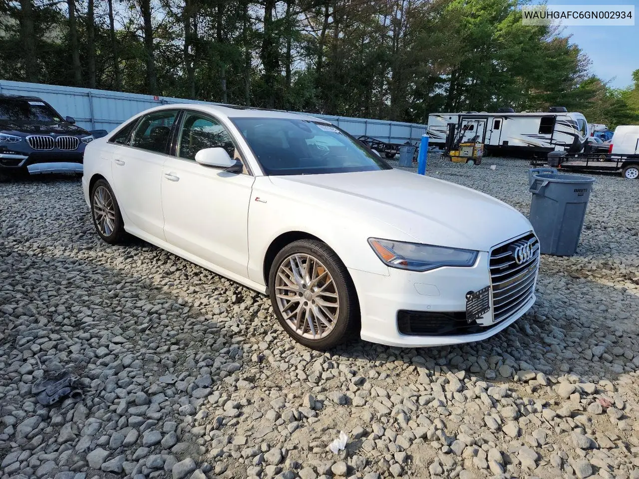 2016 Audi A6 Prestige VIN: WAUHGAFC6GN002934 Lot: 60879426