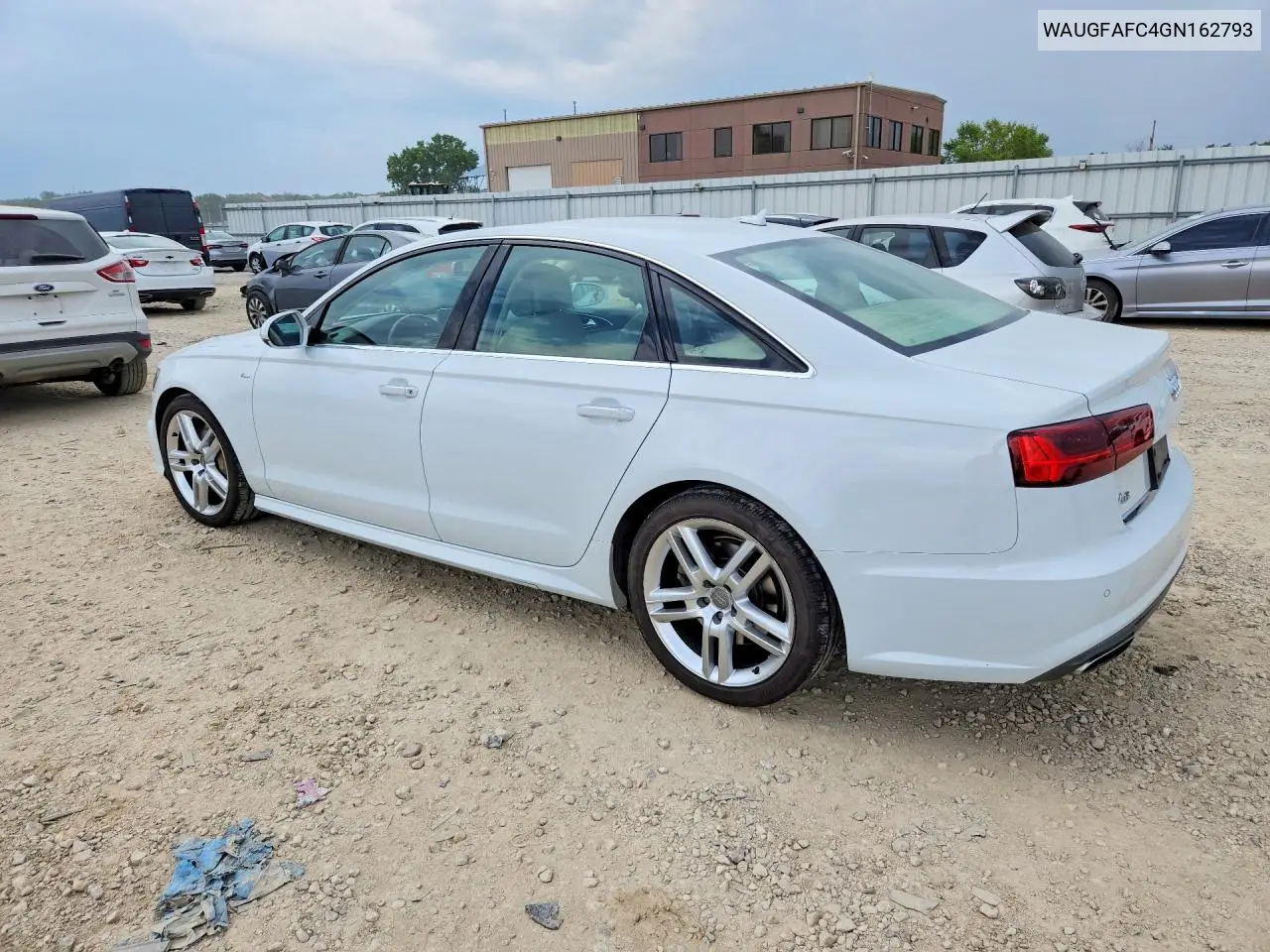 2016 Audi A6 Premium Plus VIN: WAUGFAFC4GN162793 Lot: 61021016