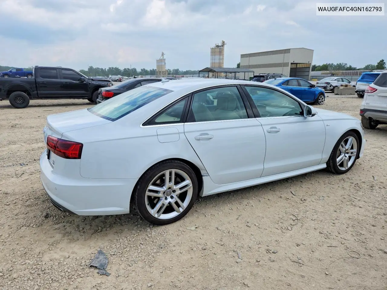 2016 Audi A6 Premium Plus VIN: WAUGFAFC4GN162793 Lot: 61021016