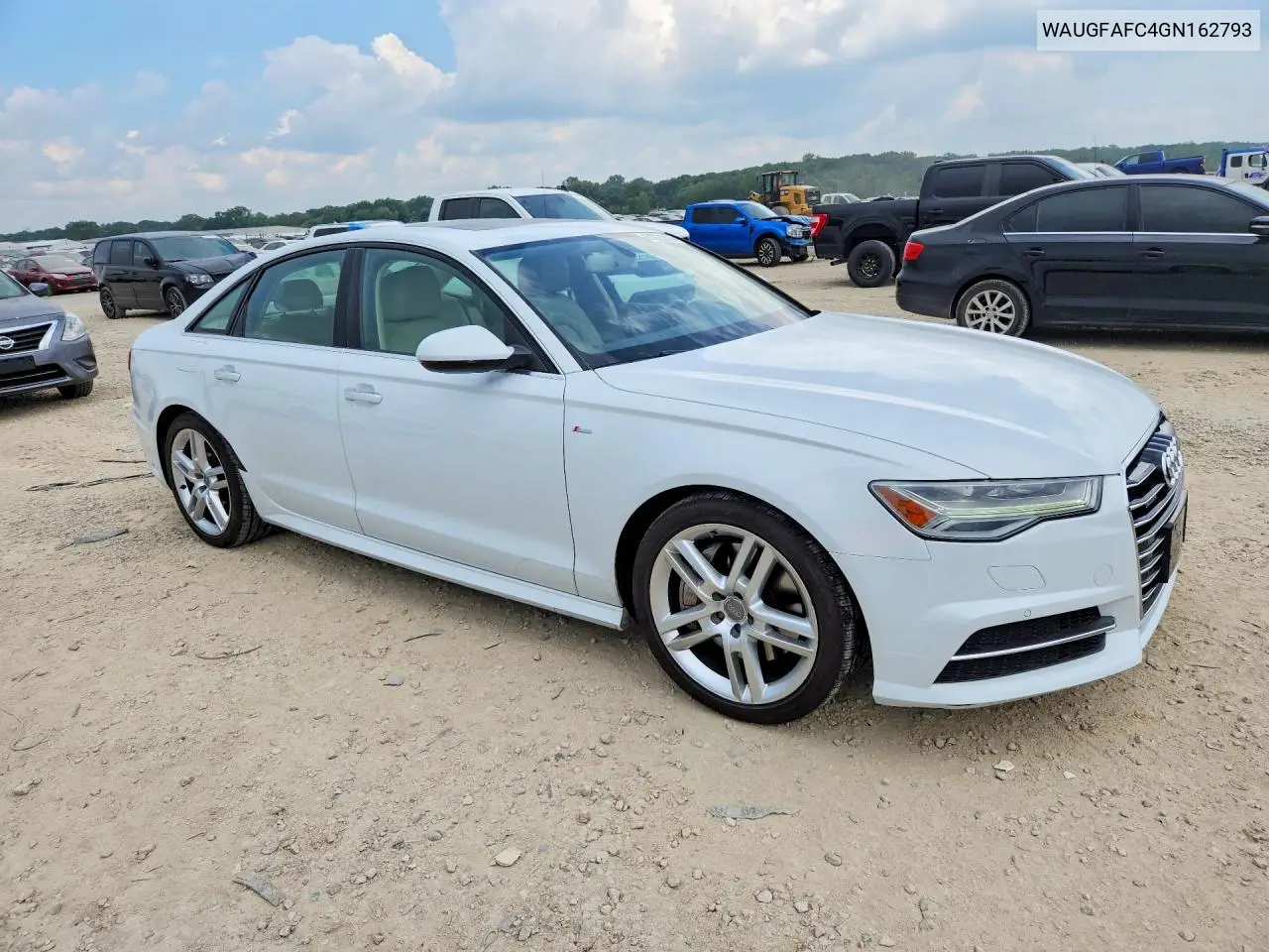 2016 Audi A6 Premium Plus VIN: WAUGFAFC4GN162793 Lot: 61021016