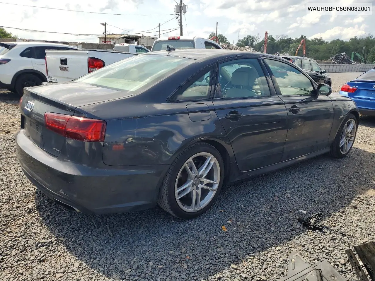 2016 Audi A6 Prestige VIN: WAUHGBFC6GN082001 Lot: 61152916