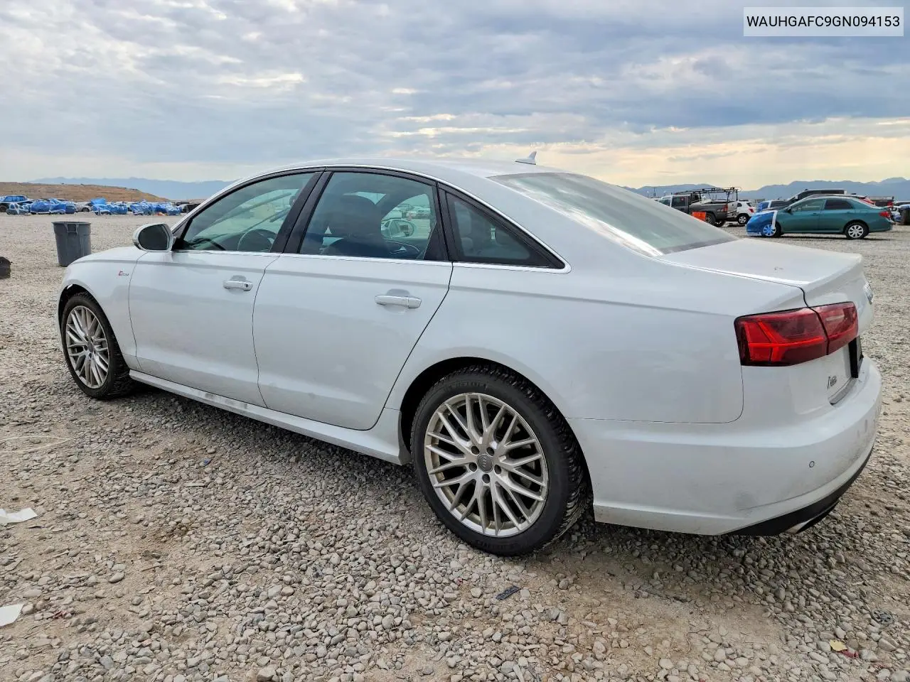 2016 Audi A6 Prestige VIN: WAUHGAFC9GN094153 Lot: 61518546