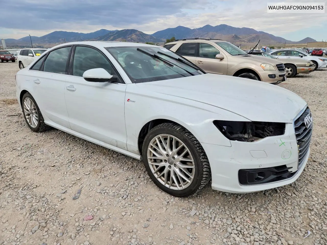 2016 Audi A6 Prestige VIN: WAUHGAFC9GN094153 Lot: 61518546