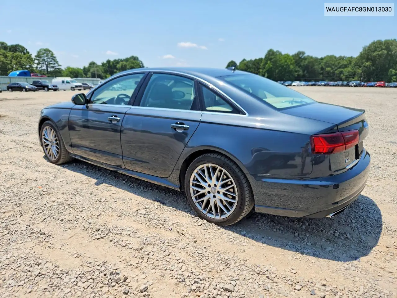 2016 Audi A6 Premium Plus VIN: WAUGFAFC8GN013030 Lot: 62426736