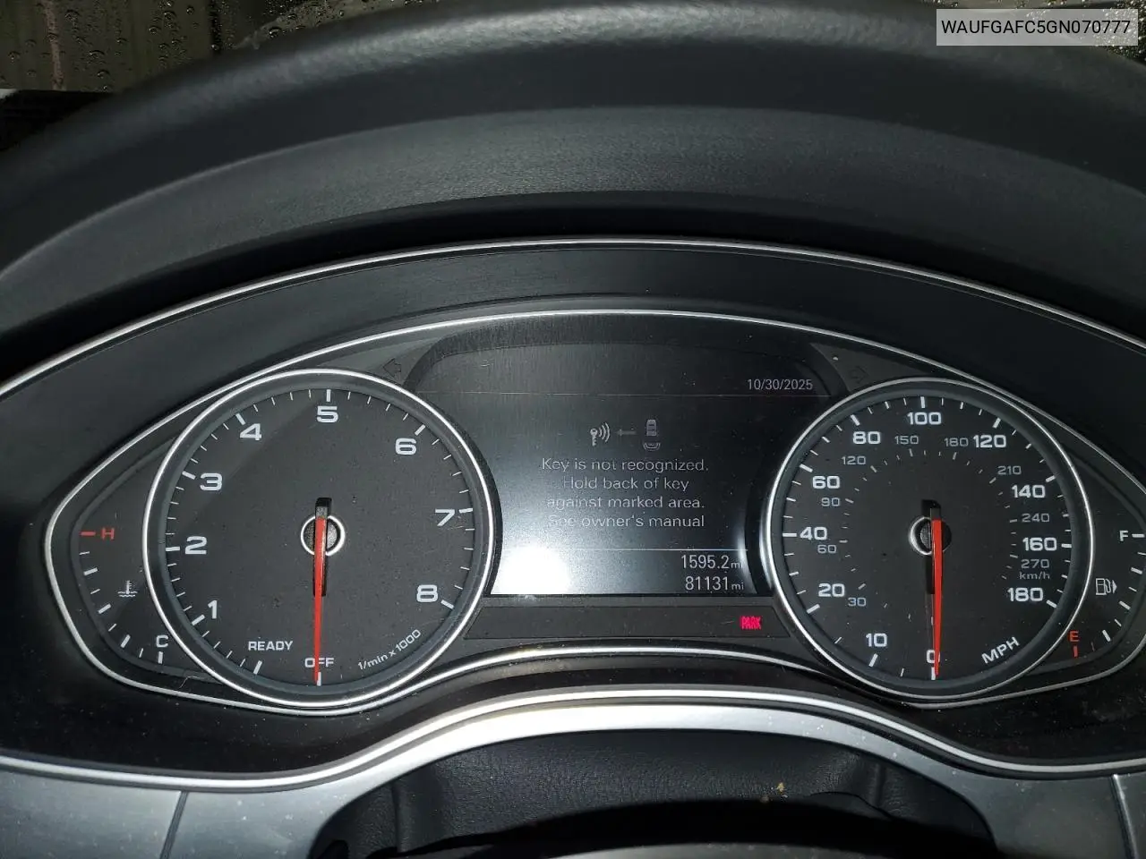 WAUFGAFC5GN070777 2016 Audi A6 Premium Plus