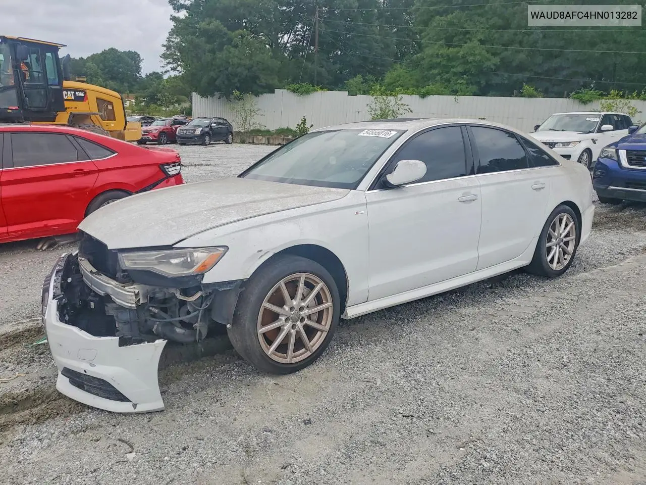 2017 Audi A6 Premium Plus VIN: WAUD8AFC4HN013282 Lot: 54555016