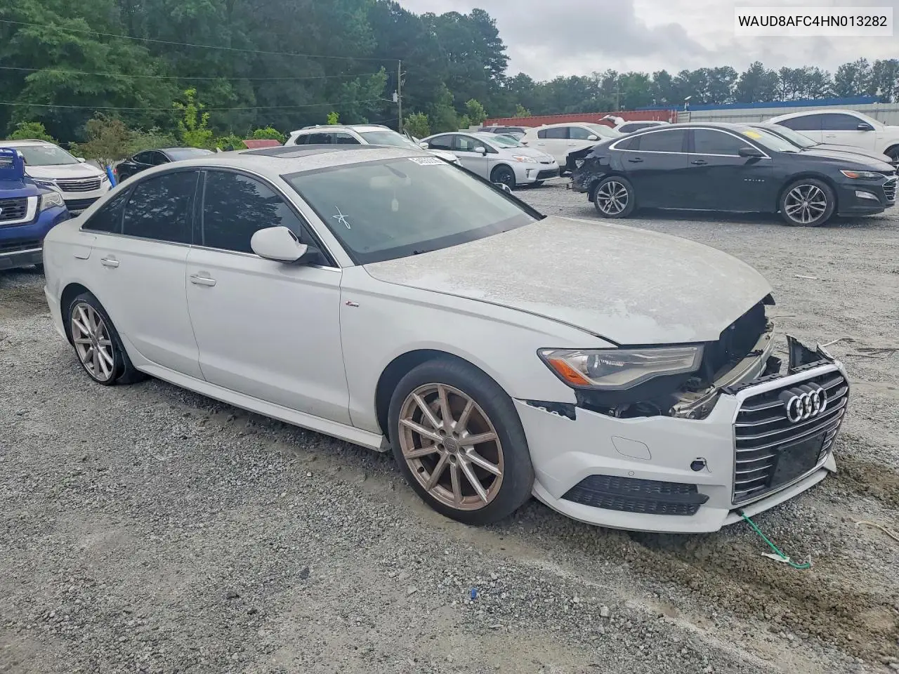 2017 Audi A6 Premium Plus VIN: WAUD8AFC4HN013282 Lot: 54555016