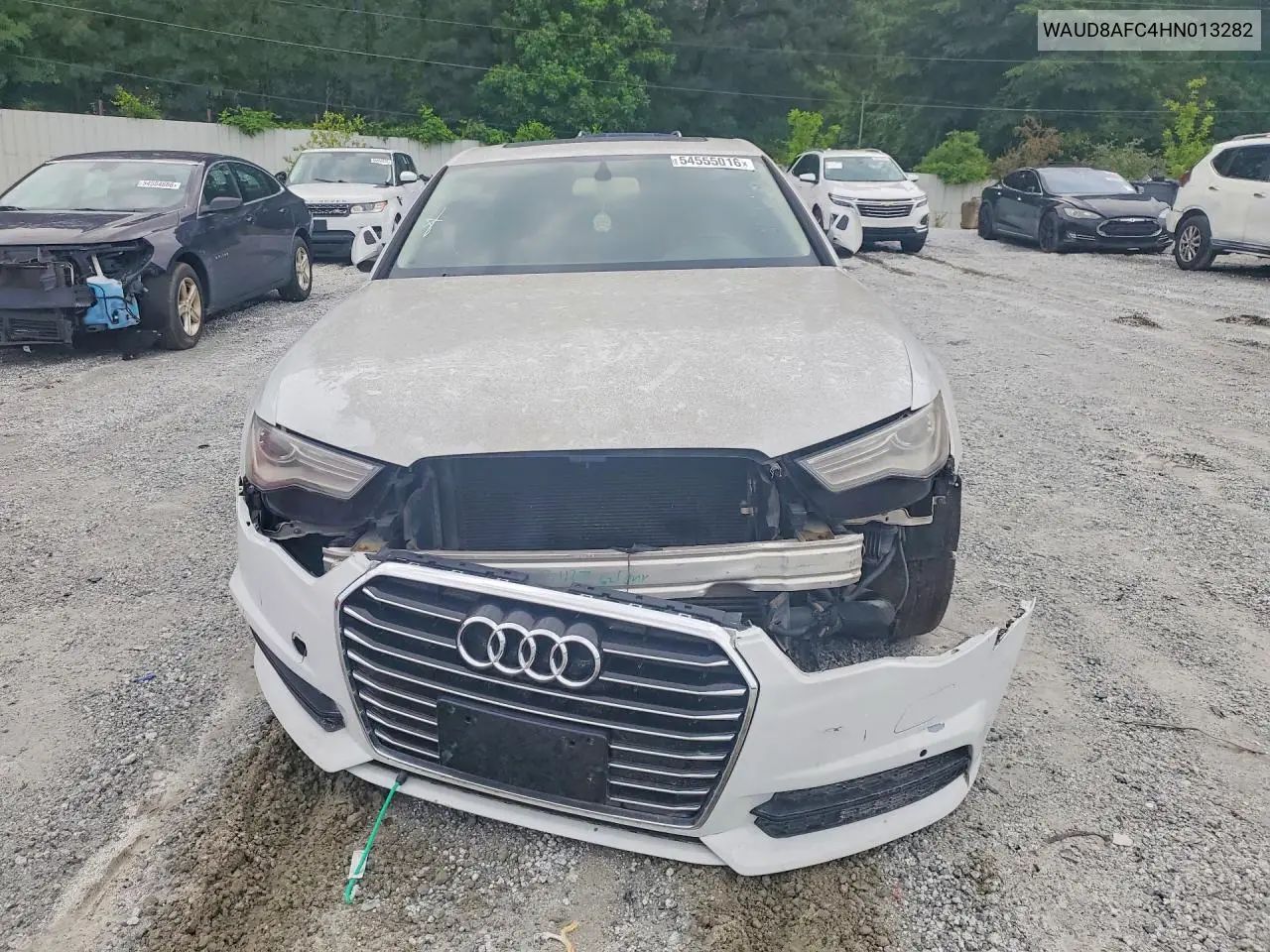 2017 Audi A6 Premium Plus VIN: WAUD8AFC4HN013282 Lot: 54555016