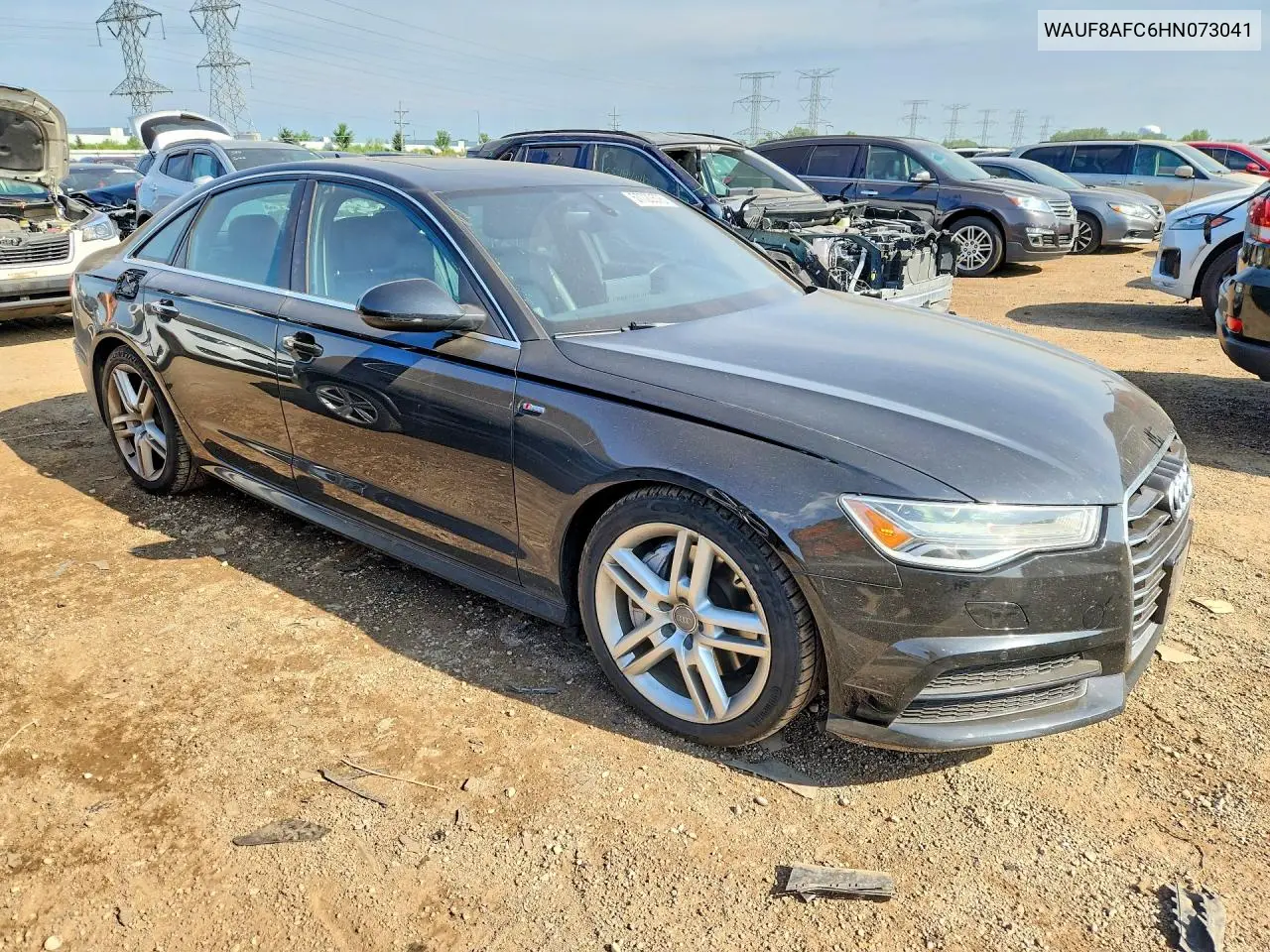 2017 Audi A6 Premium VIN: WAUF8AFC6HN073041 Lot: 57720576